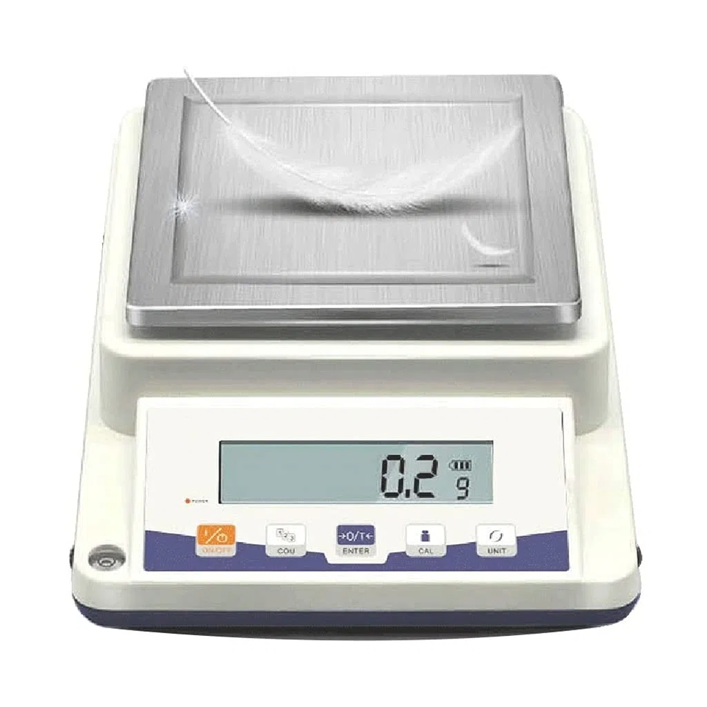 MRKU Báscula Digital de Alta precisión, balanza electrónica analítica de Laboratorio, balanza de Cocina, balanza para Joyas, balanza para Oro, Pantalla LCD