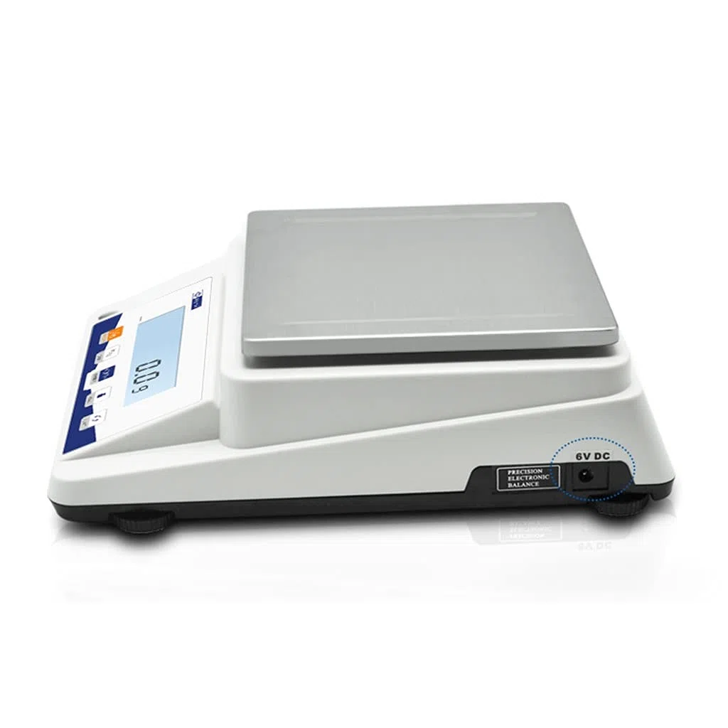 MRKU Báscula Digital de Alta precisión, balanza electrónica analítica de Laboratorio, balanza de Cocina, balanza para Joyas, balanza para Oro, Pantalla LCD