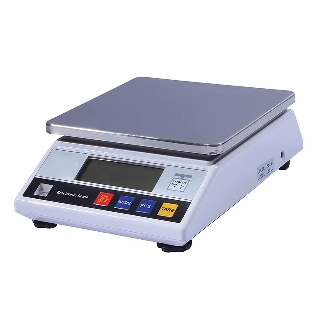 Báscula Digital para joyería, balanza de Laboratorio de Alta precisión, balanza electrónica analítica, precisión de 0,1 g, pesaje científico de Cocina (10kg/0.1g)